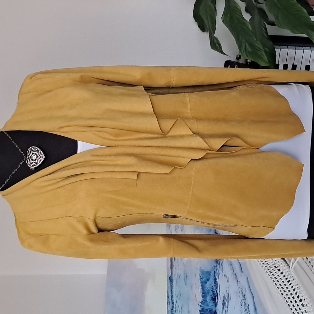 Bagatelle Women's Mustard Jacket NWT